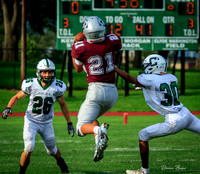 MASH JV Football vs Carlisle; 8/30/21